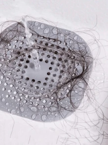 1/2pcs Silicone Hair Catcher Drain Cover, Kitchen Sink Strainer Filter With Suction Cup, Bathtub Drain Protector, Durable And Easy To Clean, Suitable For Bathroom And Kitchen Sink, Fall Decor Decor (Random Color) Bathroom Accessories Bathroom Organizer Furniture - Multicolor - View 5