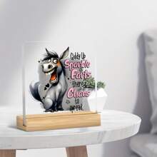 1pc, Chaos Spreading, Acrylic Desktop Decoration For Women And Men, Suitable For Home Decoration, Cafes, Ideal Birthday Gifts, Housewarming Gifts, Holiday Gifts