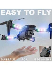 1 台 E88 无人机，配备 480p 双摄像头，通过手机应用程序控制，航拍视频录制，一键 360° 航拍，可折叠四轴飞行器，配备 1800mAh 电池，飞行时间 6-8 分钟 - 圣诞节、万圣节、感恩节、新年的理想礼物