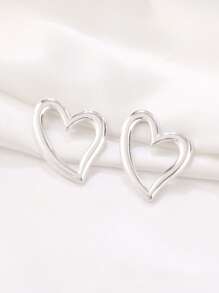 3pcs Stainless Steel Big Heart Pendant Findings High Quality 18K Gold Plated Heart Charms For DIY Jewelry Making Supplies Accessories