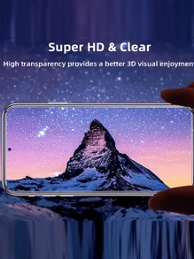 4pcs HD Clear Tempered Glass Phone Screen Protector For Infinix Full Coverage Easy To Install HD Clear, Bubble Free, Anti-Scratch And Shatterproof Tempered Glass Screen Protector Ultra HD Gift For Birthday/Easter/President's Day/Christmas/Family/Friends/Boys/Girlfriend