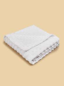 1 件双层绒球羊毛婴儿襁褓毯，柔软舒适，春夏轻便 - 彩色 - 查看 10