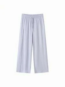 Balabala Girls' Cooling UV Protection Knit Pants, Lightweight & Stylish - Pink Purple - View 1