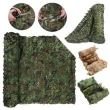 Mallas camufladas de caza, mallas camufladas para pabellón de jardín, toldo de auto, color blanco, verde, negro, jungla, desierto