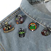 Juego de 1/5 broches de dibujos animados de Disney Personalizados Soldado Esmalte Pin Mochila Ropa Joyería Insignia de Metal Accesorios Un regalo para amigos