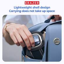 ERAZER XF32 Open-Ear True Headphones With Screen Hd Touch, Luminous Cool Headphones Easy To Carry, Hifi Hd Sound Quality, Easy To Carry, Suitable For A Variety Of Scenarios Use Wear - Black XF32 - View 7