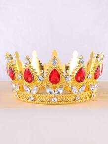 1 Peça Tiara de Liga de Zinco Elegante, Design Simples, Adequada para Casamento de Mulheres, Festival de Crianças, Festa de Aniversário, Presente do Dia das Mães