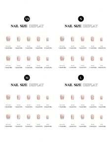 10pcs Rhombus French Pearl Pink Cat Eye Bow Handmade Nails Acrylic Press On Nails Spring Summer Nails Glitter Rhinestone Decoration Short Coffin/Extra Long Oval French Fake Nails Full Cover Nail Tips With Jelly Glue And Nail File, DIY Nail Art Supplies