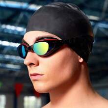 Polarisierte Schwimmbrillen in verschiedenen Farben, beschlagfrei, UV-geschützt, auslaufsicher, klare Schwimmbrillen, Strandutensilien, Strandaccessoires, Poolschwimmhilfe