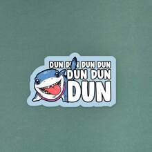 Jeff The Land Shark Sticker, Rivals, Cute Shark Sticker, Vinyl Sticker, Sticker, Gaming Sticker, Shark Lover Gift - Multicolor - View 2