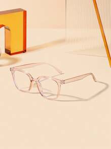 两副女士亚克力波西米亚撞色休闲方框轻便眼镜，适合日常阅读和通勤。 - 彩色 - 查看 4