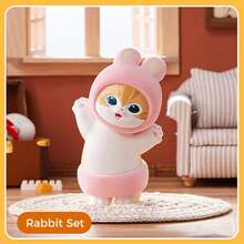 Miniso Mofusand 系列毛茸茸派对动漫人物盲盒公仔随机款式，1 个卡通盲盒 - Random Style, 1pc - 查看 8