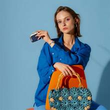 Mini Porta-Joias em Couro: Porta-moedas portátil em couro genuíno com inspiração vintage, organizador de joias com fecho de encaixe para anéis, brincos e colares. Carteira mini elegante em couro PU para mulheres, perfeita para presentes de Natal, acessórios de viagem e uso diário. Ideal para organizar sua coleção de joias preciosas com praticidade.