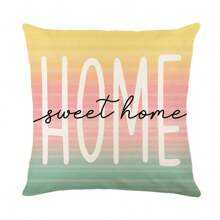 4 Packs Spring Summer Cute Floral Polyester Pillow Covers, Breathable Decorative Throw Cushion Covers For Sofa Living Room Bedroom Home Decor - Excluding Inserts