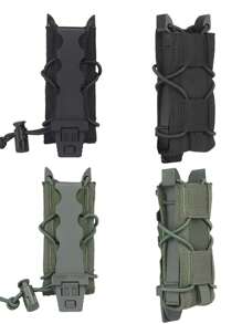 1pc Tactical Waist Bag - Multifunctional EDC Kit, Molle System, With Zipper, Suitable For Medical First Aid, Hunting And Daily Carrying, Can Mount Belt Vintage Camouflage Fanny Pack Side Bags For Men