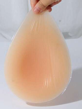 Unisex Silicone Water Drop Shape Breast Forms, Surgical Removal Silicone Breast Pads, Crossdressing Silicone Breast Form