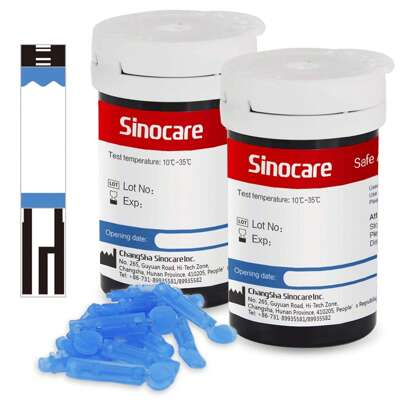 Sinocare (Without Monitor)100PCS Blood Glucose Test Strips For AQ Smart/Voice