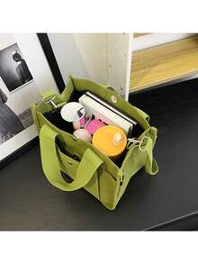 Personalizowana, spersonalizowana torba na ramię z imieniem, personalizowana torba z wieloma kieszeniami, torba na ramię, modna i uniwersalna torebka, to najlepszy prezent dla kobiet, matek, nauczycielek, przyjaciółek, druhen i uczennic. To wyjątkowy, spersonalizowany prezent.