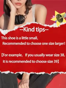 Women's Khaki Retro Fashion Lace-Up Casual Sport Shoes, Lightweight Versatile Comfortable Flat Walking Shoes, Skate Shoes, Running Shoes For Young People - Red - View 4