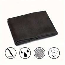 1pc Pet Rear Car Seat Cover, Waterproof & Dirt Proof Auto Back Seat Protector Mat For Cats & Dogs - Black - View 6