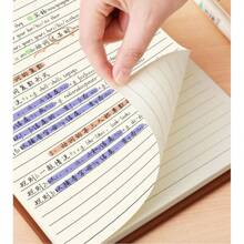 New Arrival Premium Loose-Leaf Notebook, Creative Flip-Over Thick Hardcover Minimalist Notebook, Student Note-Taking Practice Book, Office Meeting Notepad