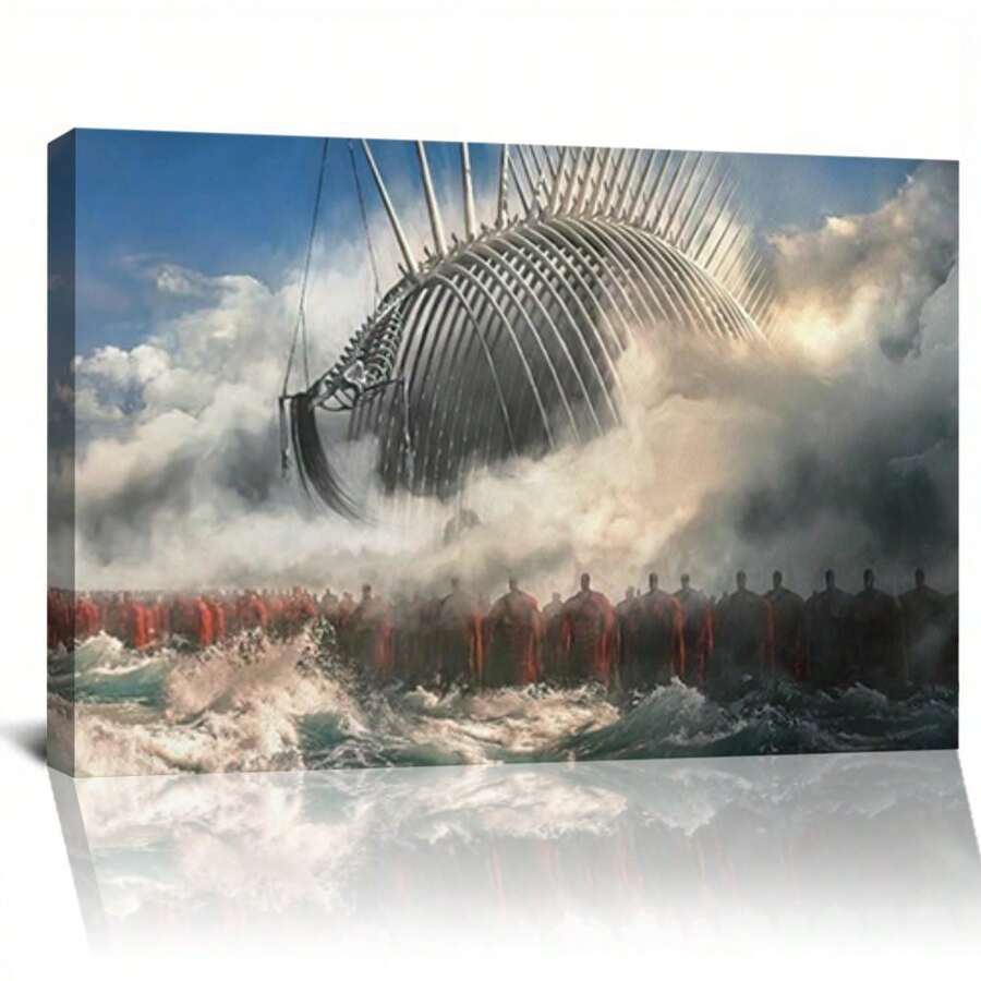 Framed Attack Anime Poster On Titan Family Wall Decor Apartment Decor Wall Posters Poster Decorative Painting Canvas Wall Art Living Room Posters Bedroom Painting Birthday Party Decor, Mother's Day New Year Easter Gift,  Home Living Room Office Wall Decor, Perfect Gift And Wall Decoration - 框架 - 查看 1