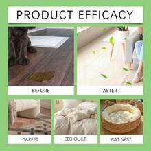 污渍和异味消除剂：用于猫和狗的宠物污渍去除剂，有效清除宠物污渍、食物油脂、宠物粘液和唾液。