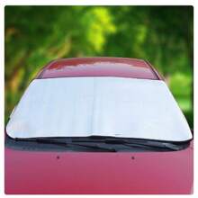 1 pièce Pare-soleil pour pare-brise de voiture, couverture anti-UV, anti-neige, anti-gel pour le demi-pare-brise, indispensable toutes saisons pour les conducteurs