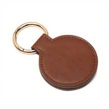 1pc NYXIA Round Magnetic Hat Clip, Portable Non-Elastic Travel Hat Holder, Backpack Luggage Accessory, Washable, Unisex - Black/White/Light Brown