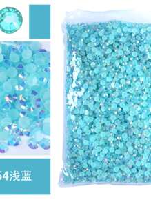 Flat Back Resin Rhinestones 2mm 3mm 4mm 5mm 6mm Non-Hotfix Jelly Rhinestones For DIY Handcraft, Glass, Shoes Decoration - Multicolor - View 38