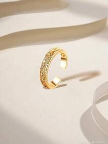 1pc Fashionable & Unique S925 Sterling Silver Cubic Zirconia Toe Ring, Unisex Design, Party/Easter/Birthday Jewelry Gift