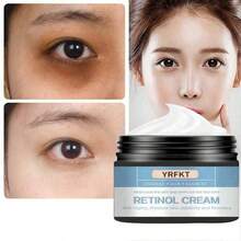 Retinol Firming Face Cream Lifting Neck Anti-Aging Remove Wrinkles Night Day Cream Moisturizing Facial Serum Skin Care - White - View 3