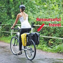 Bike Pannier Rack Bicycle Rear Back Cycle Luggage Rack Cargo Holder Carrier Rack