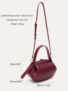 STEPHIECATHY Bolso de mano de mujer con diseño de rugby de de PU, de gran capacidad, tipo bandolera y asa superior, elegante para uso diario, trabajo y viaje