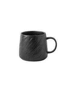 1PC 简易水杯早餐大容量咖啡杯饮水杯餐厅茶杯家用马克杯返校 - 彩色 - 查看 8