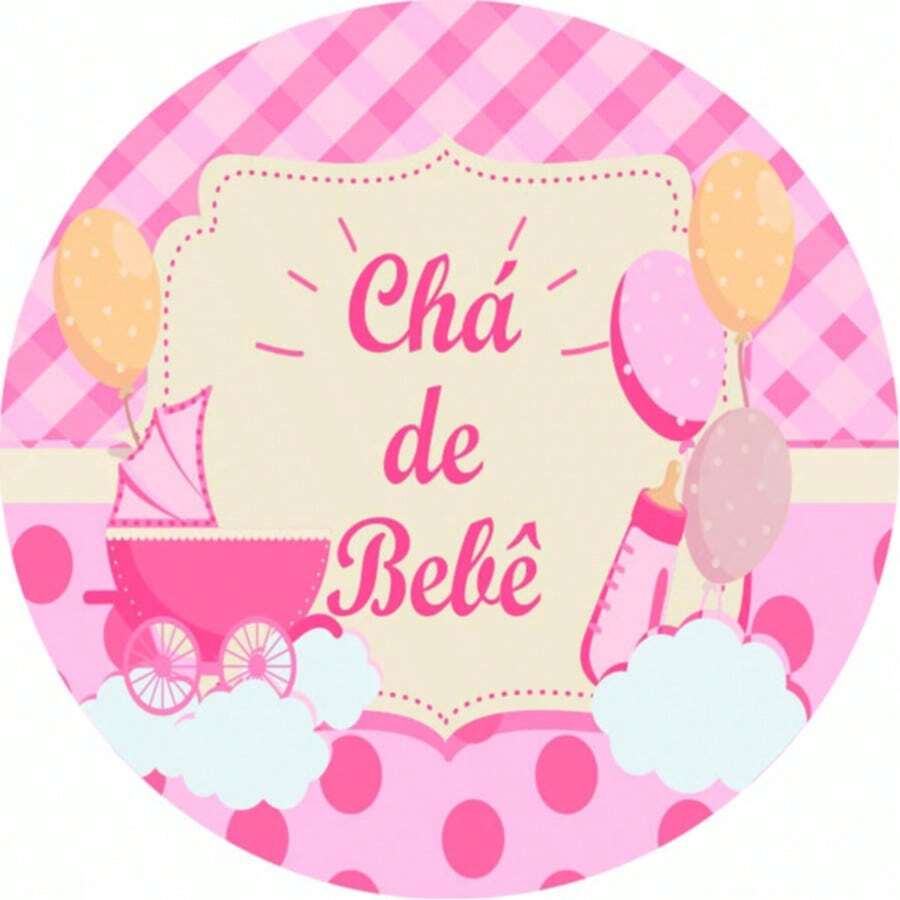 Round Party Panel With Elastic 1.50m Baby Shower - CHB017 - View 1