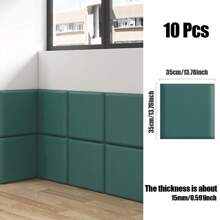 Cycleader 10片装北欧ins风格轻奢浮雕墙板3d立体纹理软包墙贴即撕即贴防撞墙贴pu皮革墙贴墙纸可裁剪可撕可弯曲易粘贴易保养送礼生日毕业房间装饰家居装饰墙面装饰浴室装饰卧室装饰房间装饰用品客厅装饰家居装饰客厅墙面艺术墙纸贴纸个性贴纸 - 彩色 - 查看 17