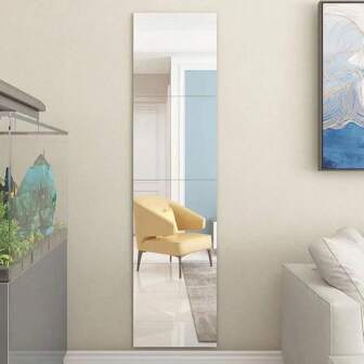 1 Set/4 Pcs Thick, Shatter-Resistant, Self-Adhesive, High Definition Soft Mirrors, Indoor Decor Gifts Birthday Graduation Room Decor Home Decor Wall Decor Bathroom Decor Bedroom Decor Room Decoration Stuff Living Room Decor House Decor Home Decor Living Room Wall Paper Stickers