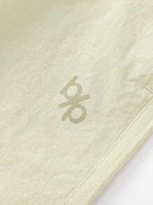 Balabala Pantalones cortos casuales de pierna recta para niños y niñas, cómodos y