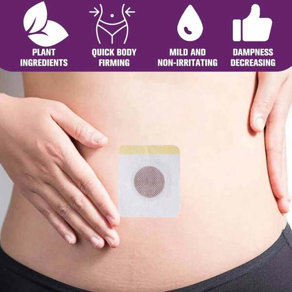 30 pièces Correctifs amincissants et resserrants - Resserre rapidement l'abdomen, la taille, les bras et les jambes, enrichi à l'acide hyaluronique, parfum frais, facile à appliquer et longue durée, convient à tous les types de peau, contour du corps | adhésif corporel prudent | adhésif sans danger pour la peau