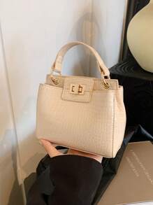 Modische Pendlertasche, leicht luxuriöse Damentasche, exquisite Umhängetasche, hochwertig und vielseitig für den Arbeitsalltag