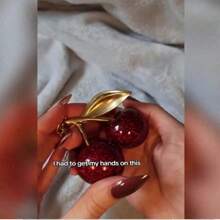 1st Cherry Sleutelhanger, Modieuze Elegante Autosleutelhouder Tas Hanger