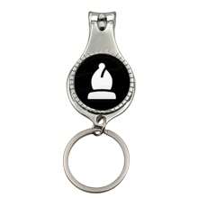 18 件/6 件/1 件国际象棋开瓶器钥匙扣，金属圆形指甲刀钥匙圈，带玻璃圆顶时间宝石，卡通动漫主题，单个，装饰戒指套装，个性化和男女理想的生日礼物