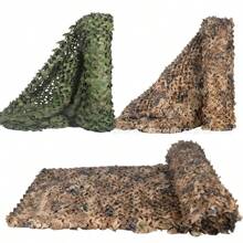Mallas camufladas de caza, mallas camufladas para pabellón de jardín, toldo de auto, color blanco, verde, negro, jungla, desierto