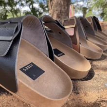 Birken Slide Sandals For Men And Women Anatomical Comfort Resistant - 黑色 - 查看 5