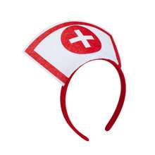 1PC Cute Sexy Nurse Headband Costume Props For Bar Party Cosplay, Dance Show Performance Halloween - Multicolor - View 2