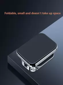 1 Super Magnetic Car Mobile Phone Holder, Foldable, Rotating, Multi-Functional Mobile Phone Holder, Car Navigation Holder Compatible With IPhone, Android Phone, Gift For Birthday, Family, Friends Car Accessories, Car Phone Holder