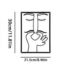 Arte de pared de metal caprichoso - Decoración de baño con humor clásico, temática de Acción de Gracias, diseño minimalista, accesorio divertido para el baño, accesorio del hogar - Negro - Ver 13