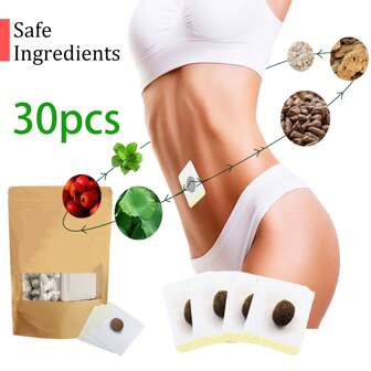 30pcs Mugwort Moxibustion Pills  For Body Care  For Both Men And Women Mild And Non Irritating