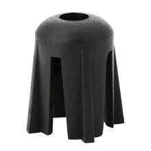 1 Pair Aluminum Alloy Bike Bicycle Handlebar Grip End Cap Plug Stopper Accessory(Titanium) - As Shown - View 8